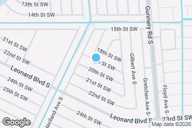 Map image of the property - 4531 19th St SW