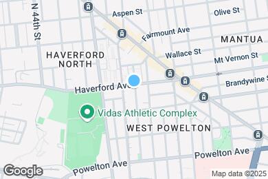 Map image of the property - Haverford Lofts @ UPenn/Drexel/Penn Medicine