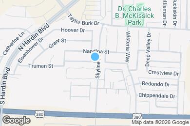 Map image of the property - 2100 Hayes St