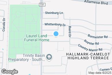 Map image of the property - 1821 Wurzburg Dr