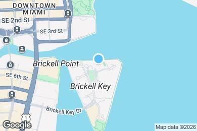 Map image of the property - 888 Brickell Key Dr