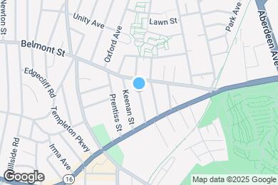 Map image of the property - 41 Brimmer St