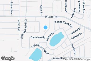 Map image of the property - 1207 Adeleide Ct