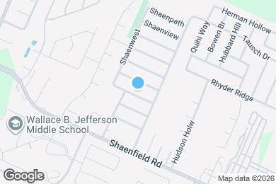 Map image of the property - 10631 S Shaenridge