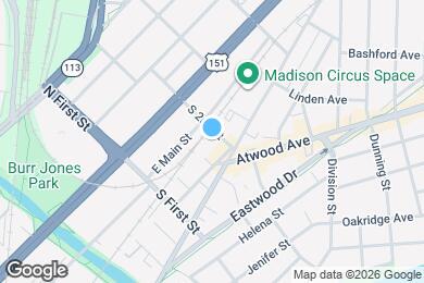 Map image of the property - Second Street Apartments