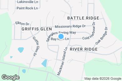Map image of the property - 4117 Bay Rum Ln
