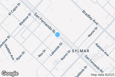 Map image of the property - 12767 San Fernando Rd