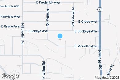Map image of the property - 2714 N Fox Rd