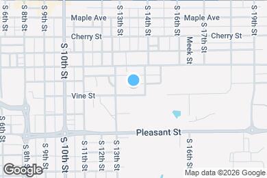 Map image of the property - 1365 Mulberry St.