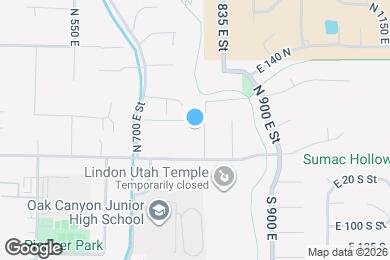 Map image of the property - 35 N 800 E