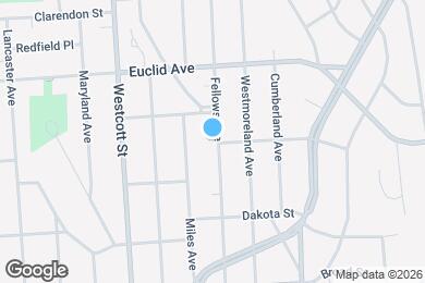 Map image of the property - 528 Fellows Ave