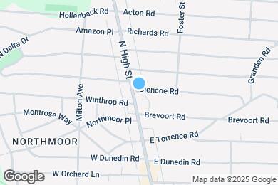 Map image of the property - 3692 N High St