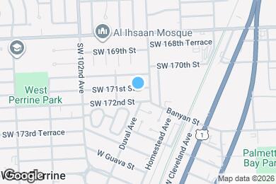 Map image of the property - 10020 SW 171st St