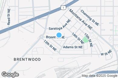 Map image of the property - 1355 Bryant St NE