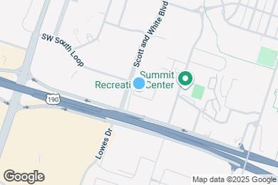 Map image of the property - Mariposa Scott and White 55+ Apartment Homes
