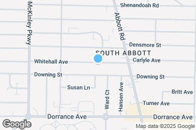 Map image of the property - 151 Whitehall Ave