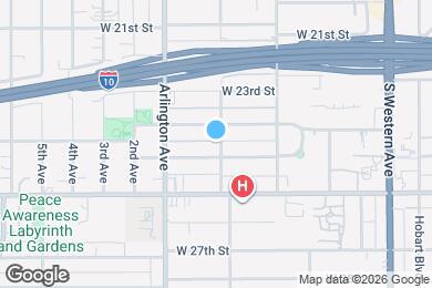 Map image of the property - 2417 Cimarron St