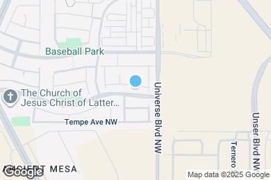 Map image of the property - 6720 Oasis Canyon Rd NW