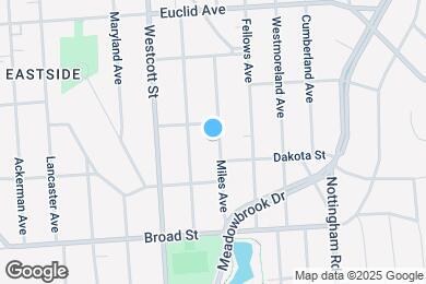 Map image of the property - 216 Miles Ave
