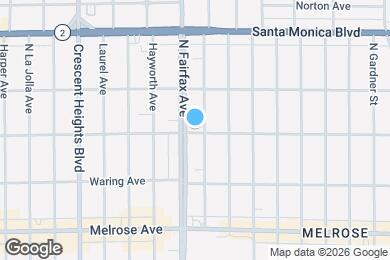 Map image of the property - 7865 Willoughby Ave