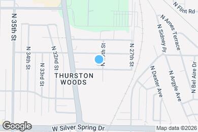 Map image of the property - 2908 W Carmen Ave