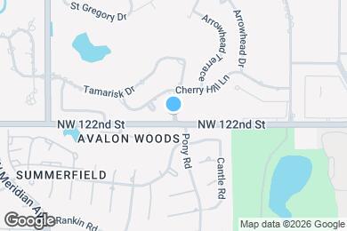 Map image of the property - 12301 Arrowhead Ter