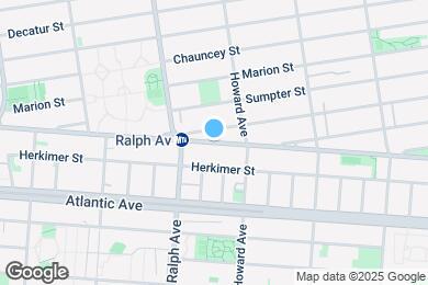 Map image of the property - 1935 Fulton St