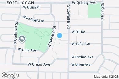 Map image of the property - 4565 S Lowell Blvd