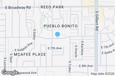 Map image of the property - 1728 E 6th Ave