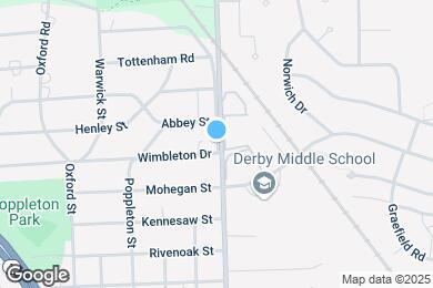 Map image of the property - 911 North Adams Rd.