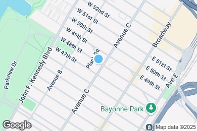 Map image of the property - 1007 Avenue C