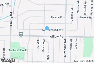 Map image of the property - 4549 Leatherwood Ave