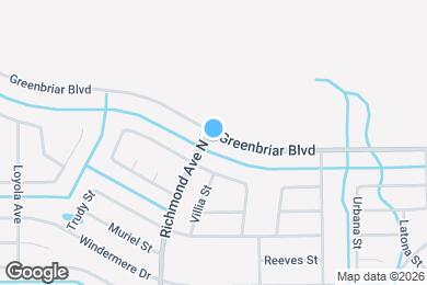 Map image of the property - 399 Greenbriar Blvd
