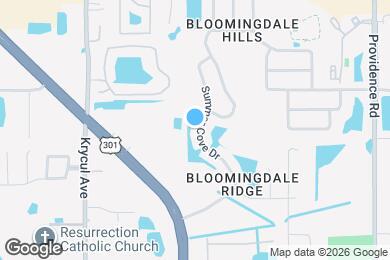 Map image of the property - 6611 Summer Cove Dr