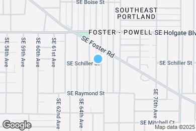 Map image of the property - 6428 SE Schiller St