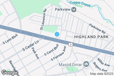 Map image of the property - 8003 W Chester Pike