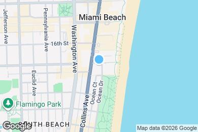 Map image of the property - 1460 Ocean Dr