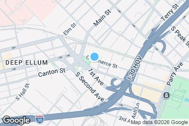 Map image of the property - 3707 Commerce St