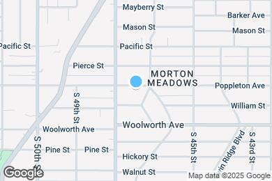 Map image of the property - 4667 Poppleton Ave