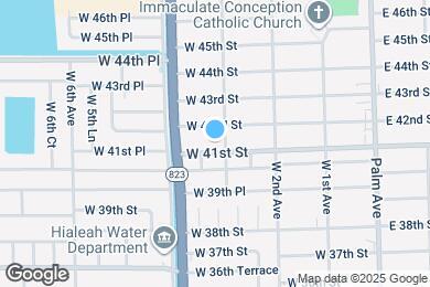 Map image of the property - 315 W 41st St