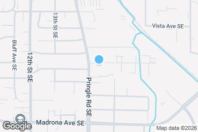 Map image of the property - 1444 Salishan St SE