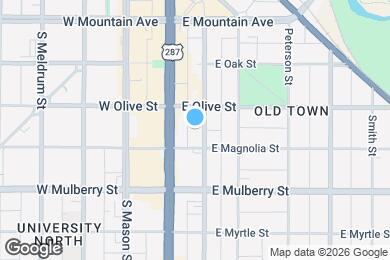 Map image of the property - 317 Remington St