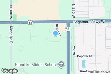 Map image of the property - 3540 Bethel Dr