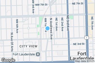Map image of the property - 434 NW 1st Ave