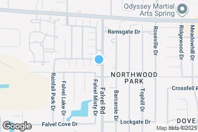 Map image of the property - 21702 Mossy Field Ln