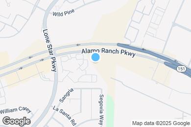 Map image of the property - The Reserve at Alamo Ranch