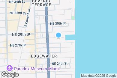 Map image of the property - 426 NE 28th St