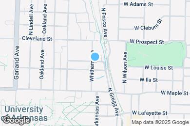 Map image of the property - 610 Whitham Ave