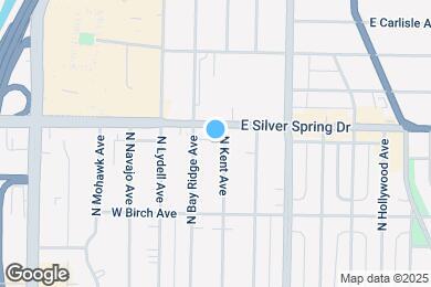 Map image of the property - 5577 N Kent Ave