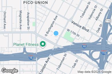 Map image of the property - 1114 W 18th St